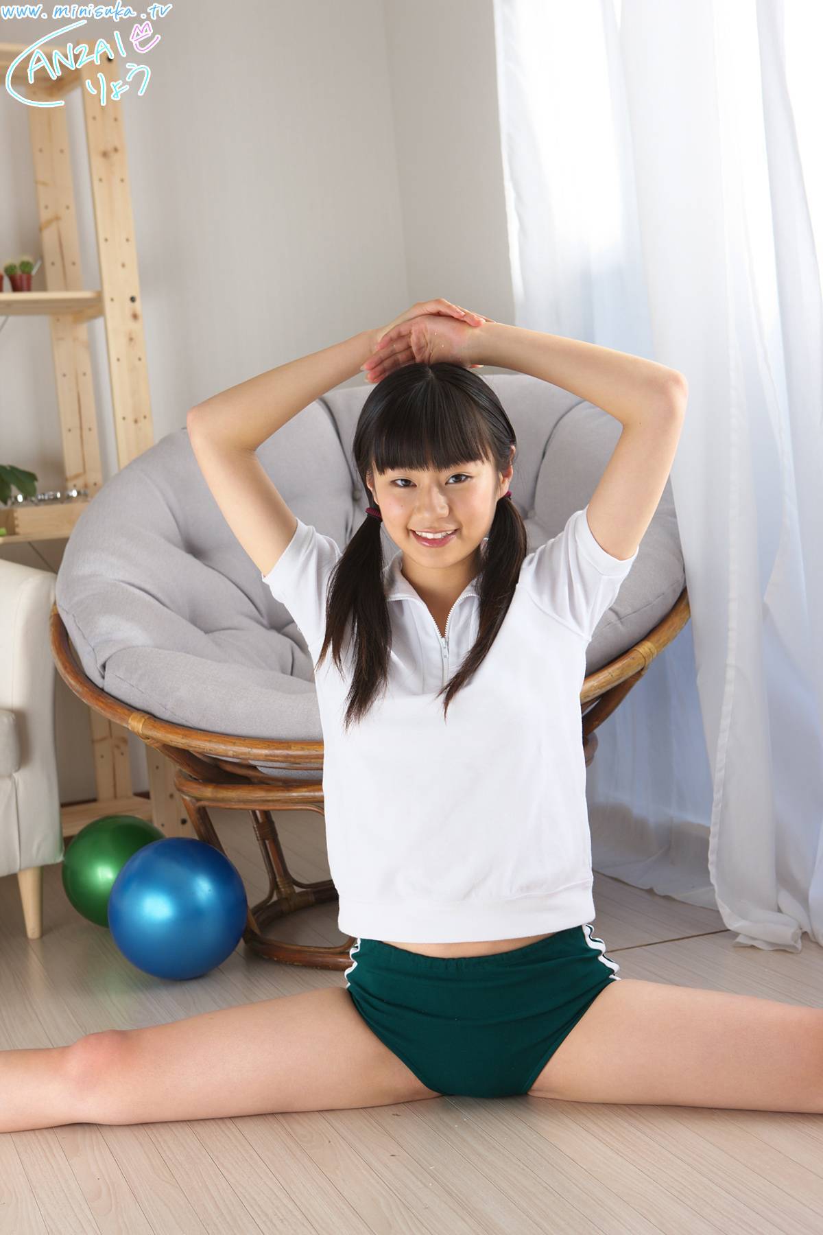 安西涼生 Ryo Anzai (1) [Minisuka.tv]现役女子高生